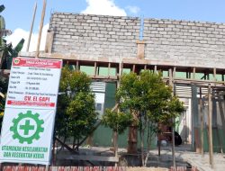 Pantauan di Lapangan: Proyek Rehab Polindes Rum Tobalo Sedang Berjalan