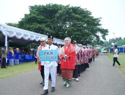 Kontingen TP PKK Kota Tidore Kepulauan Mengikuti Pembukaan HKG ke 53 Tahun 2025
