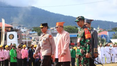 Kapolda Malut mendampingi Wapres Gibran Hadiri Pembukaan Festival Legu Taro No Ate