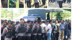 Polresta Tidore Siagakan Personel untuk Pengamanan Kunjungan Wakil Presiden di Sofifi