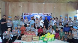 Peringati HUT ke-23, Propam Polda Malut Gelar Syukuran dan Berbagi Kasih di Pesantren